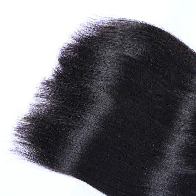 Malaysian Straight Raw Hair Bundles 3/4 100% Human Hair Extension Weaving 3