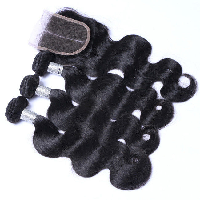 3 Bundles Real Brazilian Bundles Human Hair Body Wave 100% Virgin 10A Grade 0