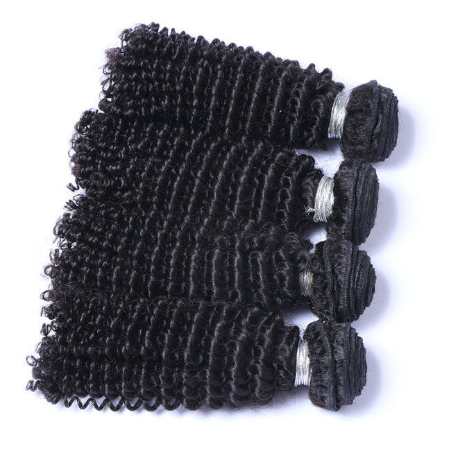 Cuticle Aligned Curly Raw Hair Bundles Vendors Peruvian Cambodian ODM 3