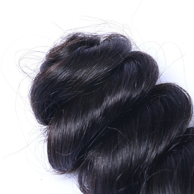 Single Donor Raw Hair Bundles Loose Wave Peruvian And Brazilian Human Hair 2