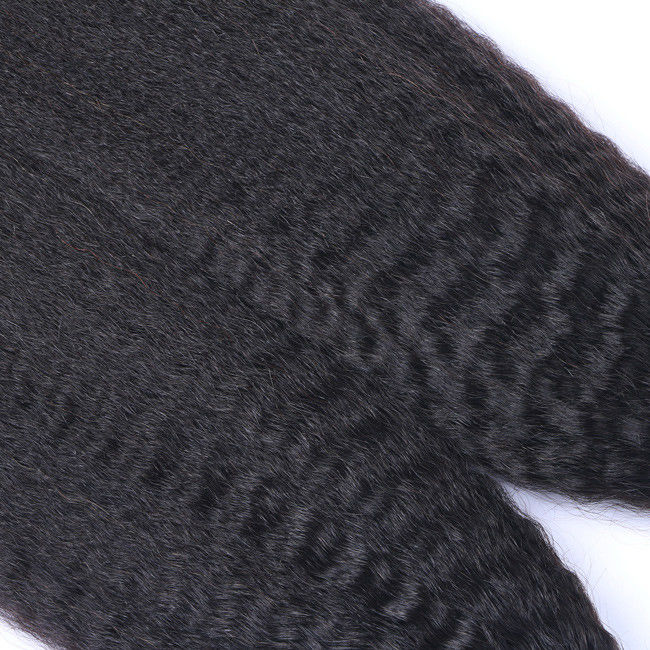 OEM Malaysian Yaki 26 Inch Raw Hair Bundles Vendors Kinky Straight 12A 2