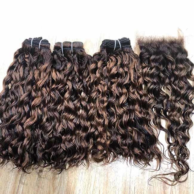 Cuticle Aligned Burmese Curly Hair Vendors 12A Grade Super Double Drawn Vietnamese Hair Bundles Pixie Curl Human Hair 1