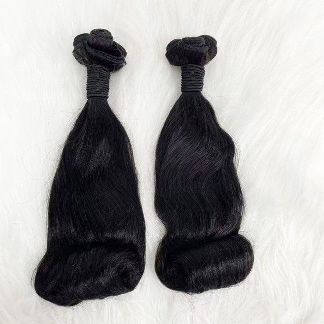 12a Egg Curly Human Hair Extension Raw Indian Super Double Drawn Brazilian Funmi Hair 0