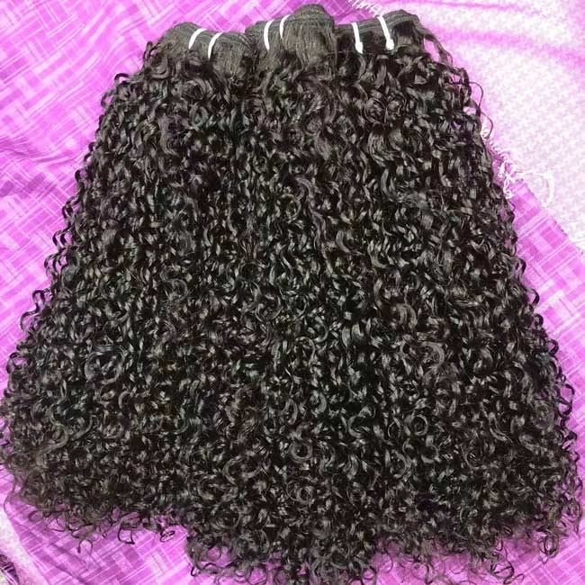 12A Grade Funmi Double Drawn Human Hair Virgin Cuticle Aligned Brazilian Hair Bundles 1