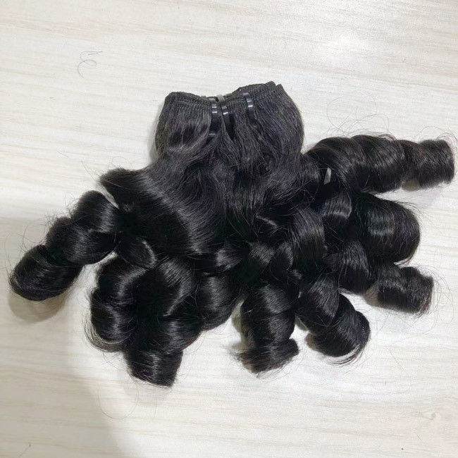 Cuticle Aligned Vietnam Double Drawn Human Hair Pixie Curly 100% Virgin 0