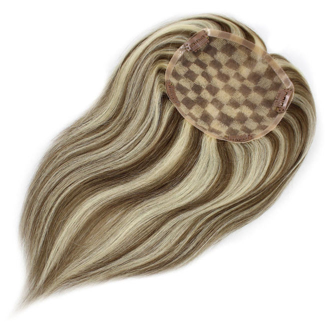 Cuticle Aligned Ladies Hair Topper Toupee Womens Hairpieces Replacement 6