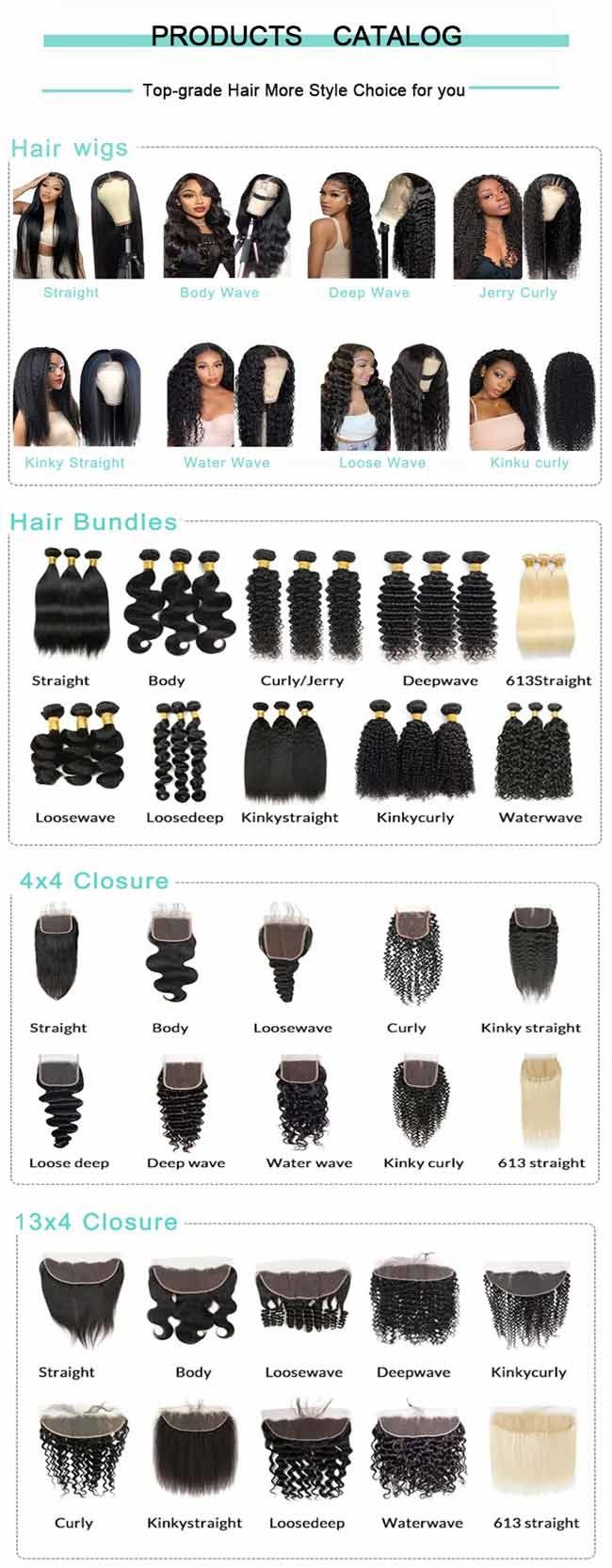 Blonde 613 Deep Wave Wig Human Hair Wig Brazilian Virgin Cuticle Aligned 9