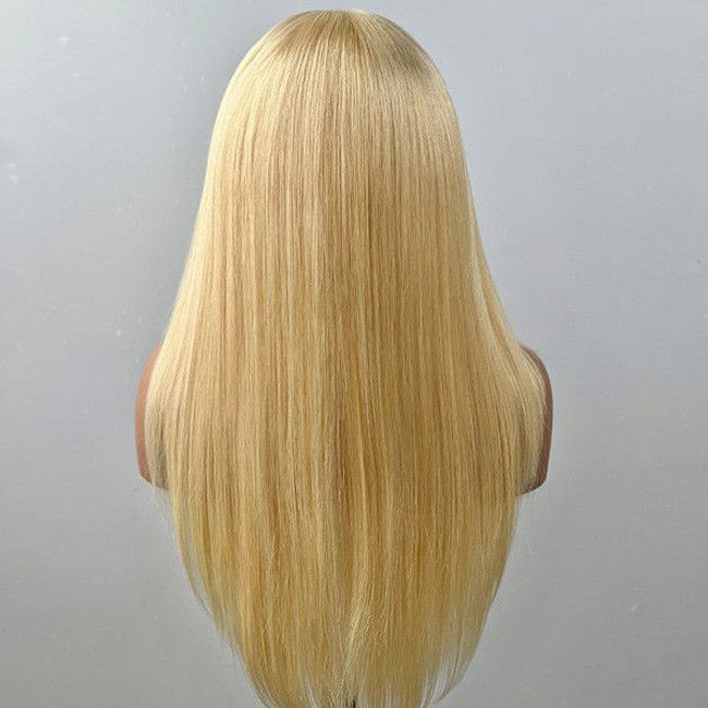 100% Virgin 613 Blonde Wig 13X6 13x4 HD Full Lace Frontal 6