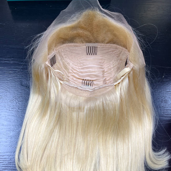 100% Virgin 613 Blonde Wig 13X6 13x4 HD Full Lace Frontal 7