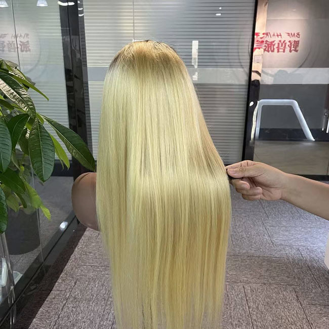 100% Virgin 613 Blonde Wig 13X6 13x4 HD Full Lace Frontal 3