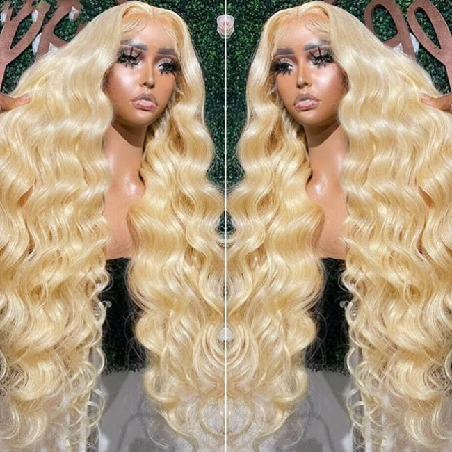 Cuticle Aligned 100% Raw 613 Human Hair Wig Lace Closure Vendors 5